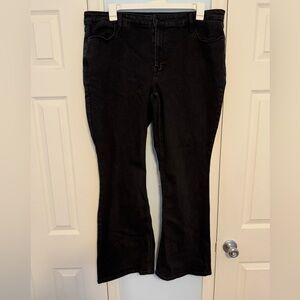 Old Navy Black Flare Jeans